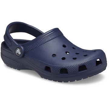 Zuecos Crocs Classic Niña Azul Marino | Mexico 1580ZUTG